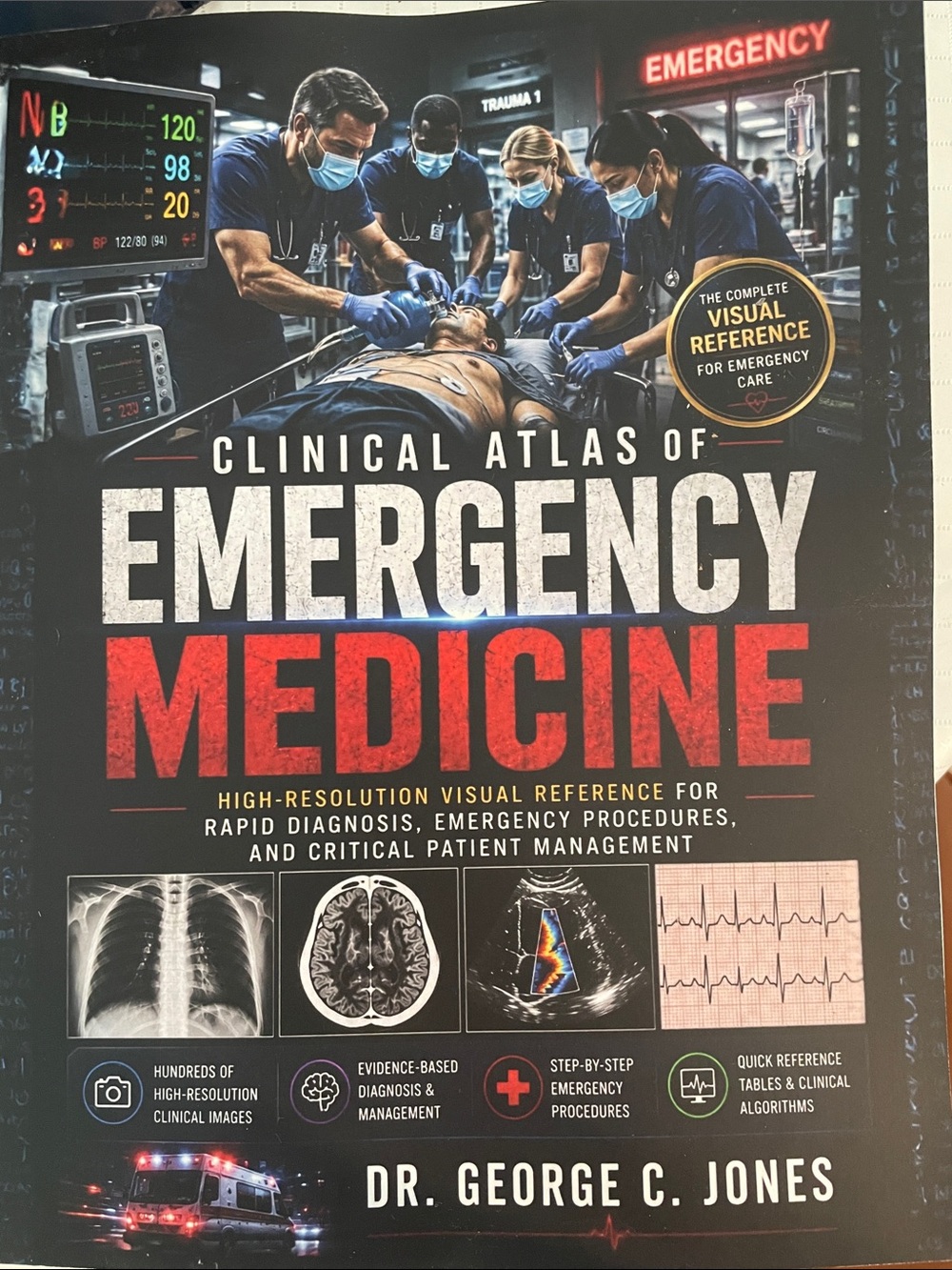 Clinical Atlas of Emergency Medicine - Black/Red